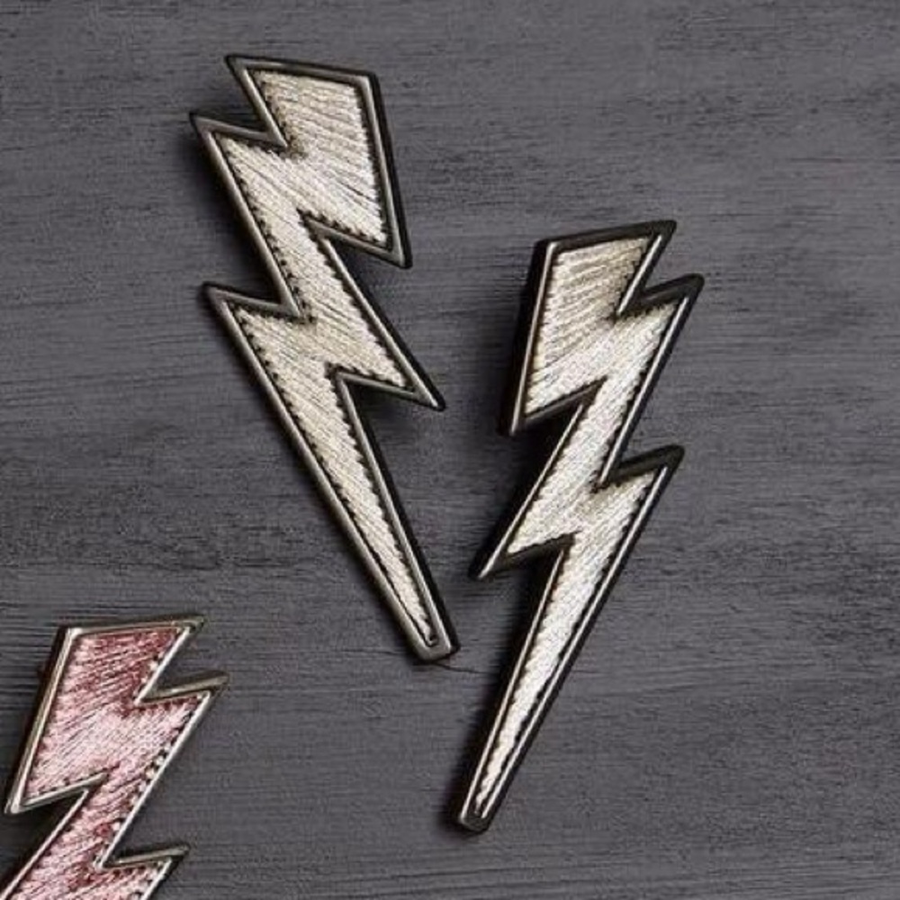 Mignonne Gavigan lightning bolt earrings